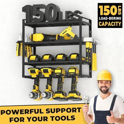 PowerRack Pro Wall Mount Tool Shelf