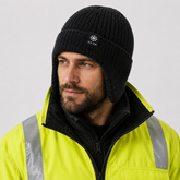 ThermaKnit Earmuff Work Beanie