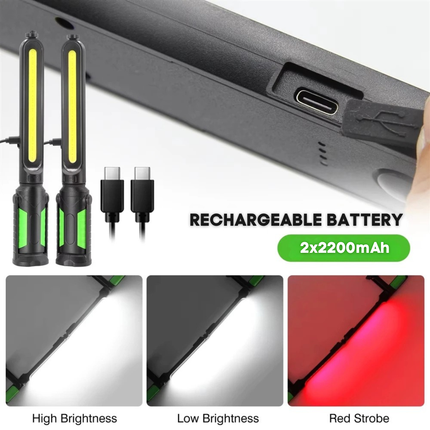TwinBar Rechargeable Split Magnetic Work Light