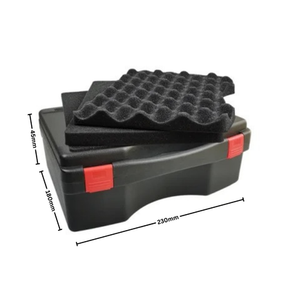 SiteGuard Hard Case - Heavy-Duty Protective Storage Box for Tools & Equipment