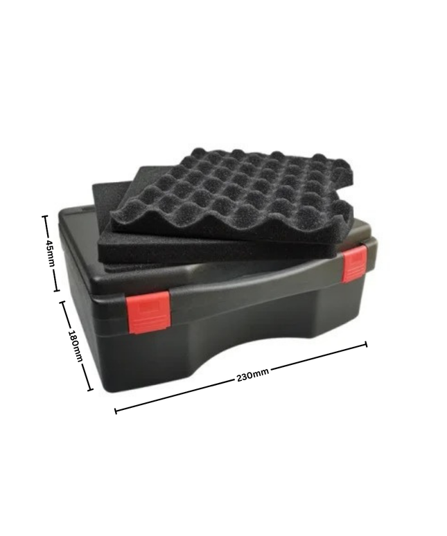 SiteGuard Hard Case - Heavy-Duty Protective Storage Box for Tools & Equipment