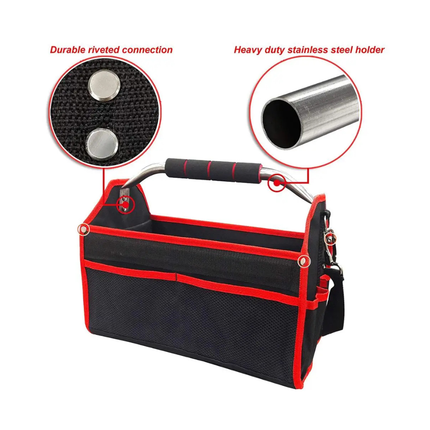 SiteTote Open Top Tool Tote Carrier