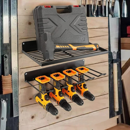 ToolRack Pro Wall Mount Drill Holder