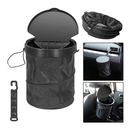 FoldAway AutoBin Car Trash Can