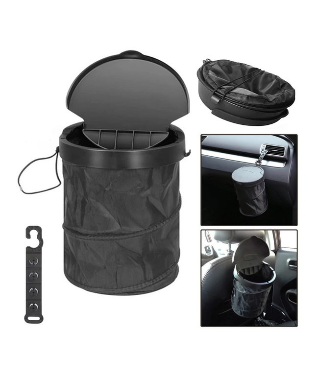 FoldAway AutoBin Car Trash Can