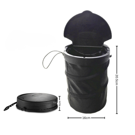 FoldAway AutoBin Car Trash Can
