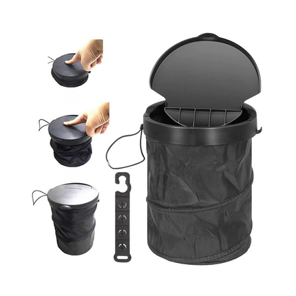 FoldAway AutoBin Car Trash Can