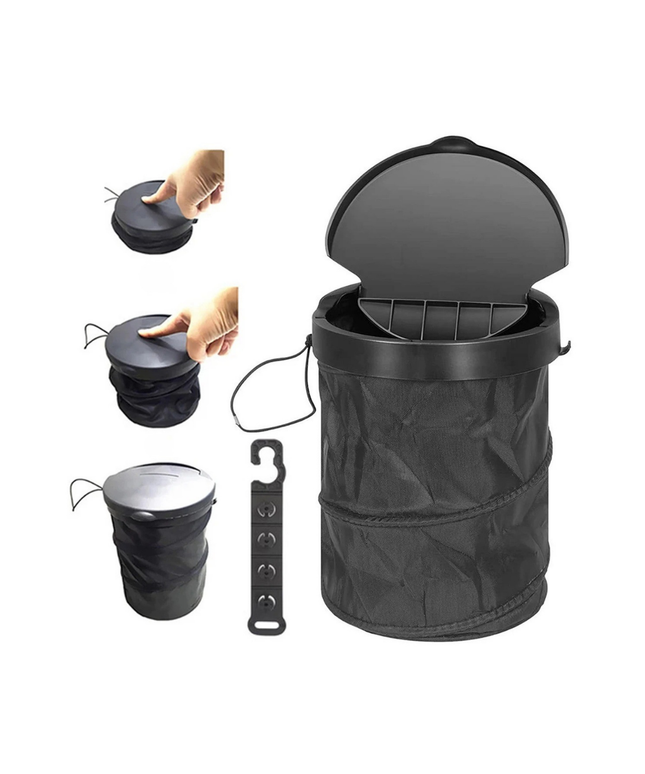 FoldAway AutoBin Car Trash Can