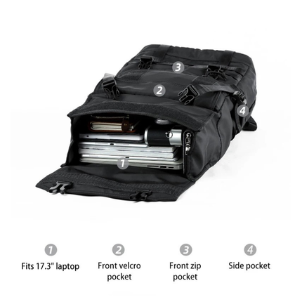 SiteShift Roll Top Backpack