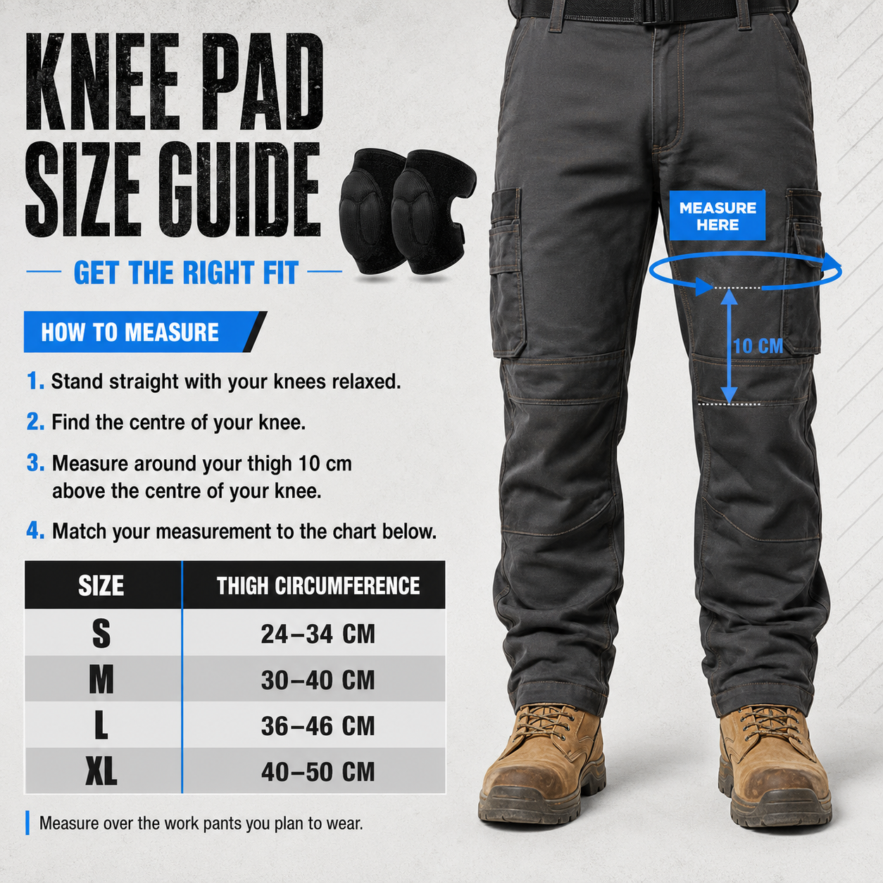 WorkGuard Soft-Liner Knee Pads
