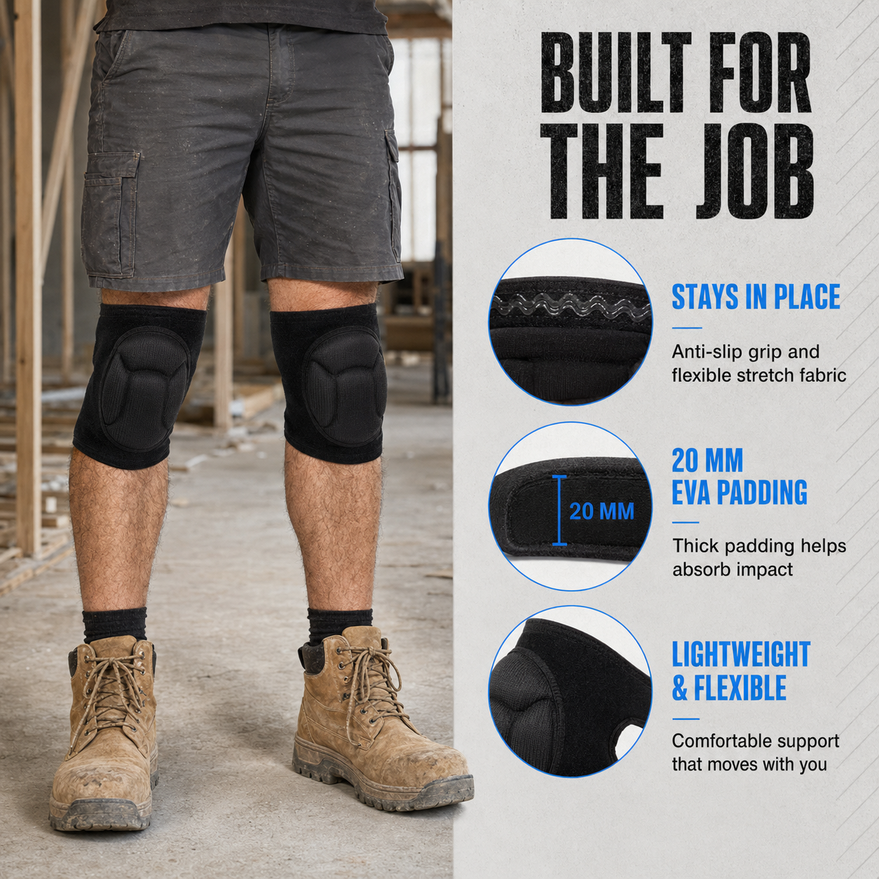WorkGuard Soft-Liner Knee Pads