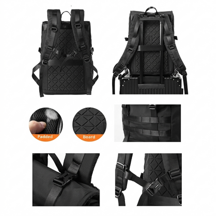 SiteShift Roll Top Backpack