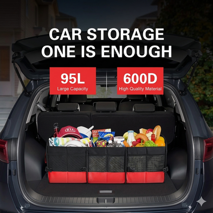 GearHaul Collapsible Car Trunk Organiser