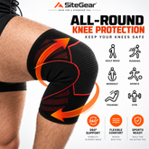 MotionGuard Safety Compression Knee Sleeves